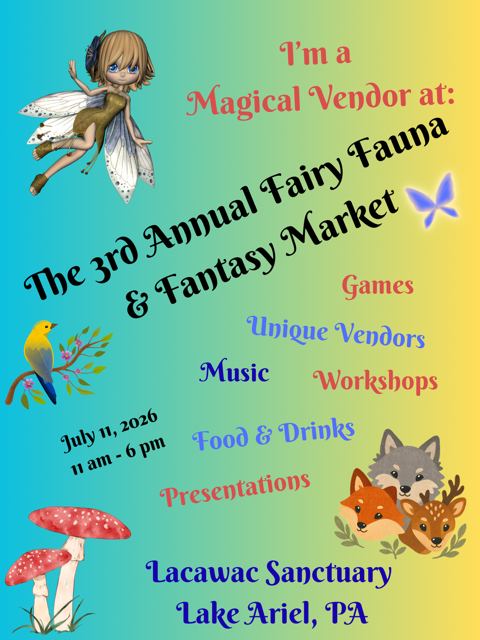 3rd Annual Fairy Fauna & Fantasy Market