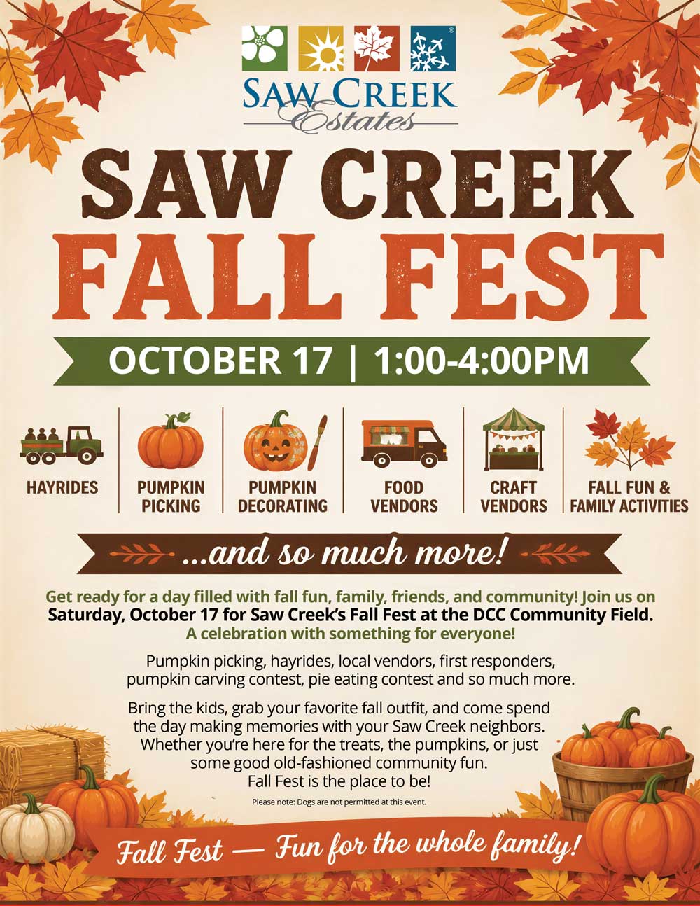 Wick It at Saw Creek Fall Festival | October 25, 2026