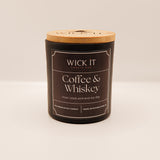 Coffee & Whiskey | 9oz Soy Candle