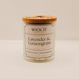 Lavender & Lemongrass | 9oz Soy Candle