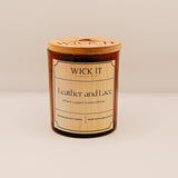 Leather and Lace | 9oz Soy Candle