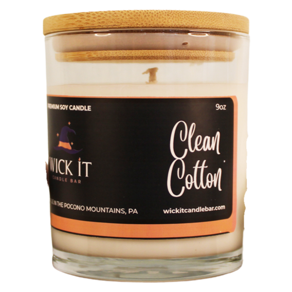 Wick It Candle Bar Clean Cotton Soy Candle | 9 ounce