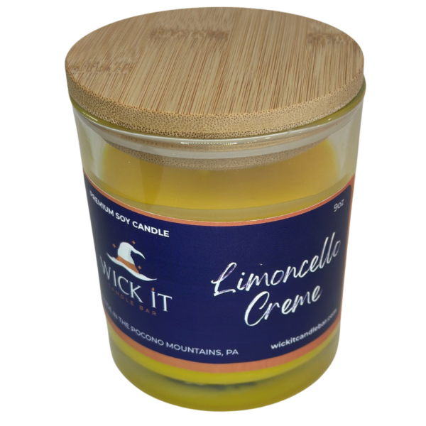 Wick It Candle Bar Limoncello Creme Soy Candle | 9 ounce