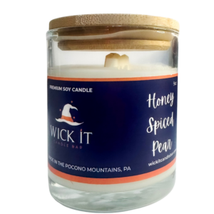 Wick It Candle Bar Honey Spiced Pear Soy Candle | 9 ounce