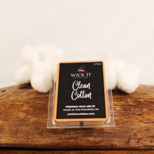 Wick It Candle Bar Clean Cotton Wax Melt | 6 Pack