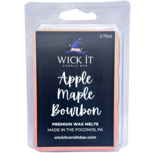 Wick It Candle Bar Apple Maple Bourbon Wax Melt | 6 Pack