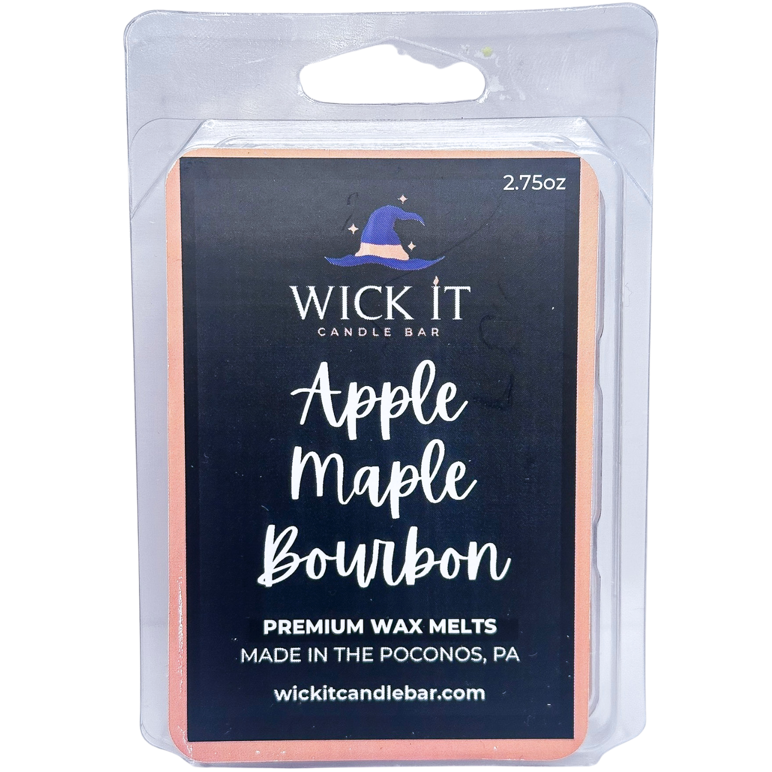 Wick It Candle Bar Apple Maple Bourbon Wax Melt | 6 Pack