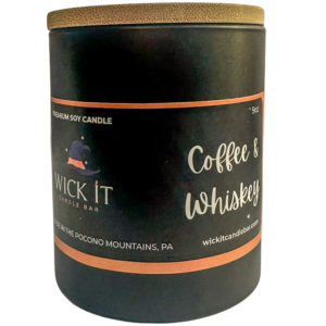 Wick It Candle Bar Coffee Whiskey Soy Candle | 9 ounce