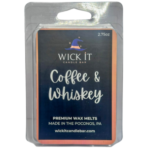 Wick It Candle Bar Coffee Whiskey Wax Melt | 6 Pack