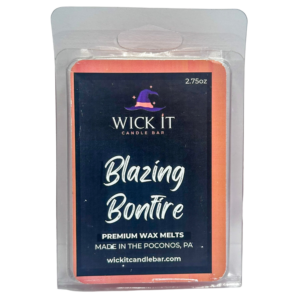 Wick It Candle Bar Blazing Bonfire Wax Melt | 6 Pack