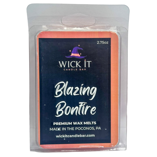 Wick It Candle Bar Blazing Bonfire Wax Melt | 6 Pack