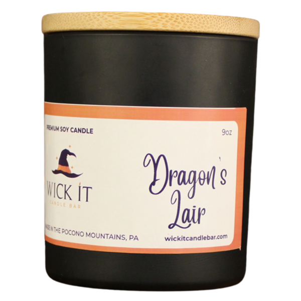 Wick It Candle Bar Dragon's Lair Soy Candle | 9 ounce