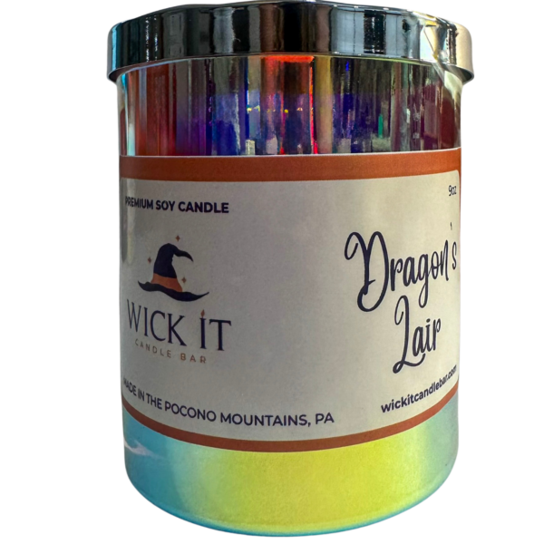 Wick It Candle Bar Dragon's Lair Soy Candle | 9 ounce