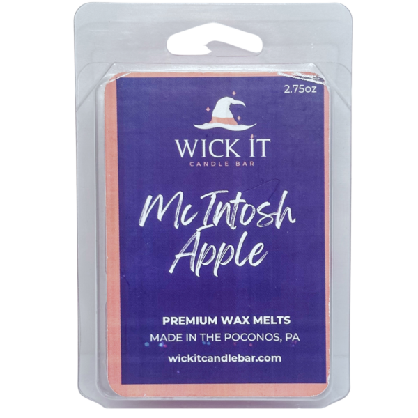 Wick It Candle Bar McIntosh Apple Wax Melt | 6 Pack