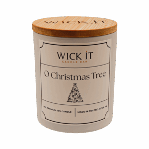 Wick It Candle Bar O Christmas Tree Soy Candle | 9 ounce
