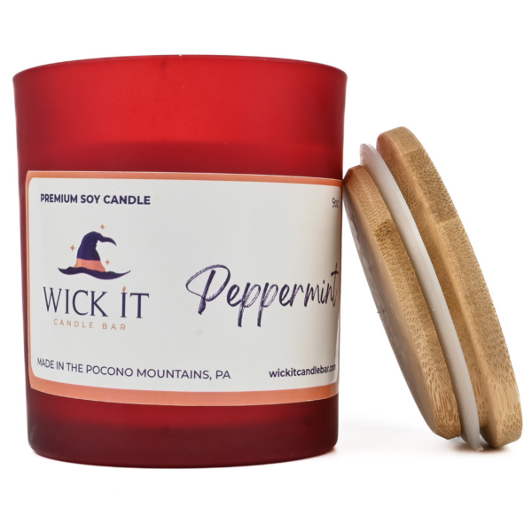 Wick It Candle Bar Peppermint Soy Candle | 9 ounce