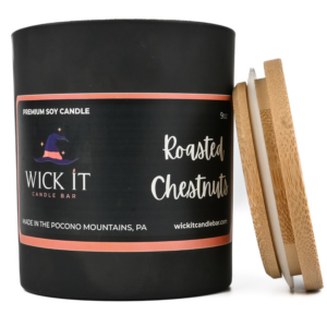 Wick It Candle Bar Roasted Chestnuts Soy Candle | 9 ounce