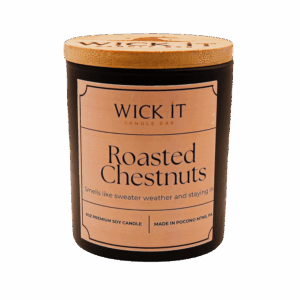 Wick It Candle Bar Roasted Chestnuts Soy Candle | 9 ounce