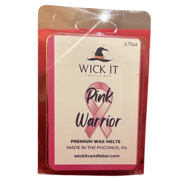 Wick It Candle Bar Pink Warrior Wax Melt | 6 Pack