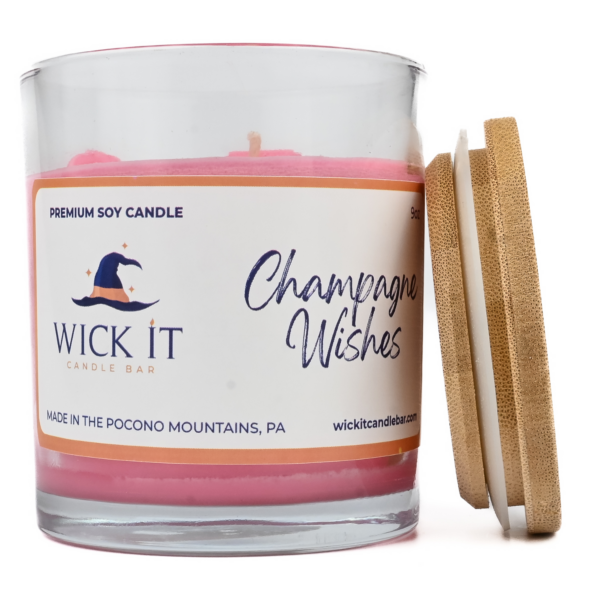 Wick It Candle Bar Champagne Wishes Soy Candle | 9 oz