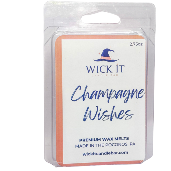 Wick It Candle Bar Champagne Wishes Wax Melt | 6 Pack