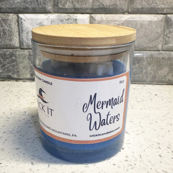 Mermaid Waters Soy Candel Wick It Candle Bar