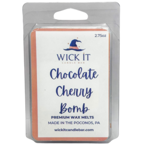 Wick It Candle Bar Chocolate Cherry Bomb Wax Melt | 6-Pack