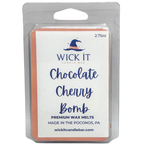 Wick It Candle Bar Chocolate Cherry Bomb Wax Melt | 6-Pack