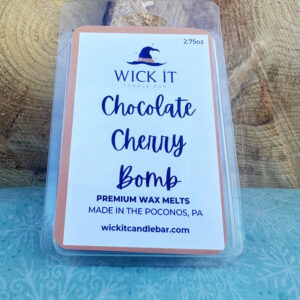 Wick It Candle Bar Chocolate Cherry Bomb Wax Melt | 6-Pack