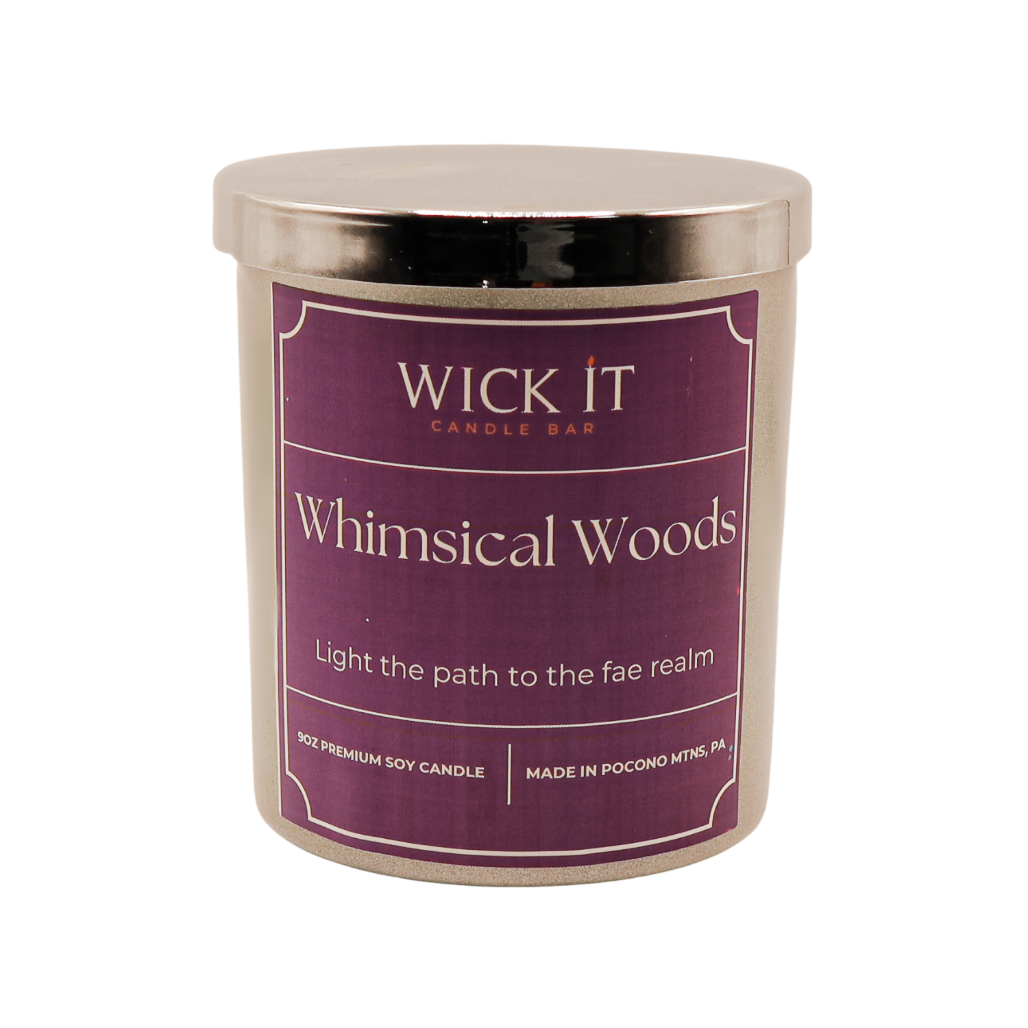 Wick It Candle Bar Whimsical Woods Soy Candle | 9 oz