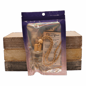 Wick It Candle Bar | Leather & Lace Car Diffuser