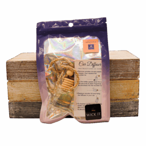 Wick It Candle Bar | Lemon Citrus Car Diffuser