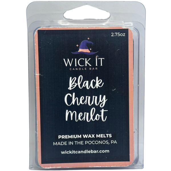 Wick It Candle Bar Black Cherry Merlot Wax Melt | 6 Pack