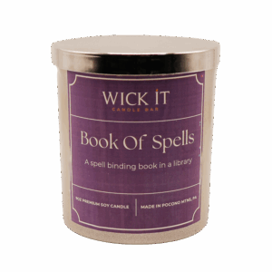 Wick It Candle Bar Book of Spells Soy Candle | 9 oz