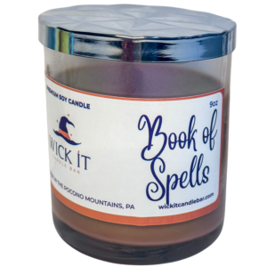 Wick It Candle Bar Book of Spells Soy Candle | 9 oz