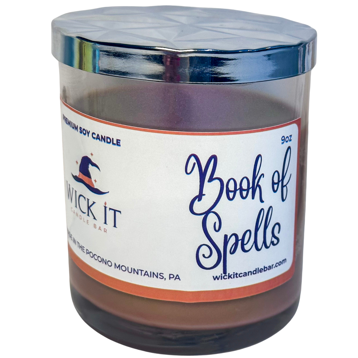 Wick It Candle Bar Book of Spells Soy Candle | 9 oz