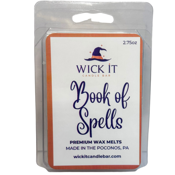 Wick It Candle Bar Book of Spells Wax Melt | 6 Pack