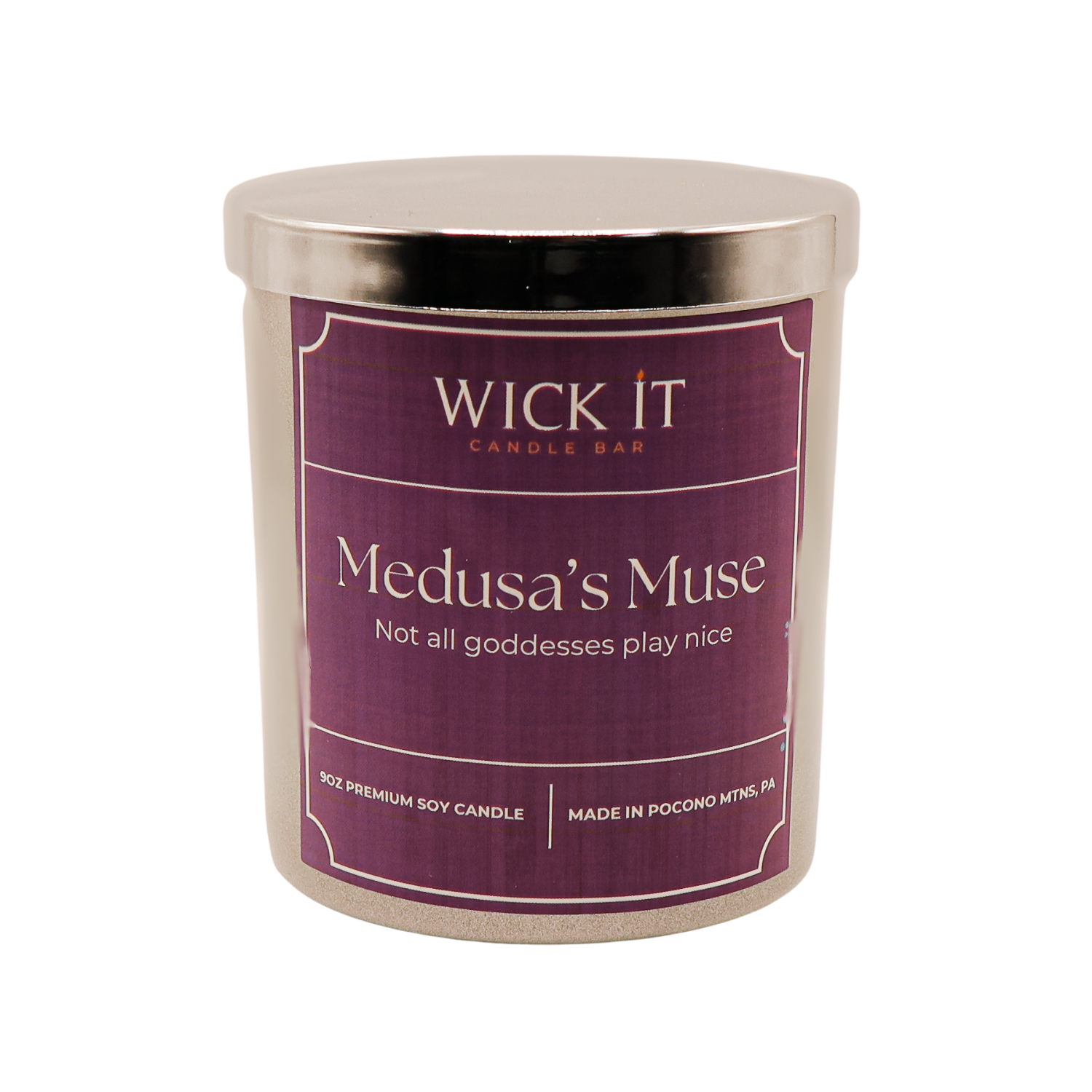 Wick It Candle Bar Medusa's Muse Soy Candle | 9 oz