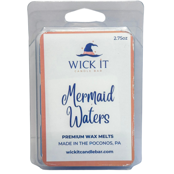 Wick It Candle Bar Mermaid Waters Wax Melt | 6 Pack