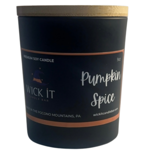 Wick It Candle Bar Pumpkin Spice Soy Candle | 9 ounce