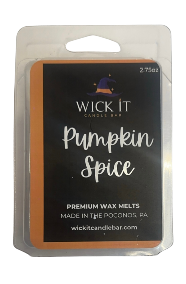 Wick It Candle Bar Pumpkin Spice Wax Melt | 6 Pack