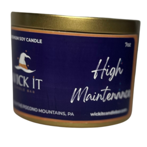 Wick It Candle Bar | High Maintenance Candle 7 Oz