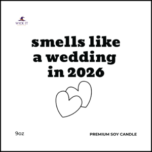 Smells Like a Wedding Custom Candle & Wax Melts