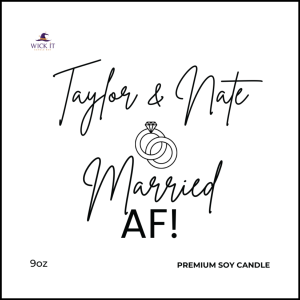 Married AF Custom Candles and Wax Melts