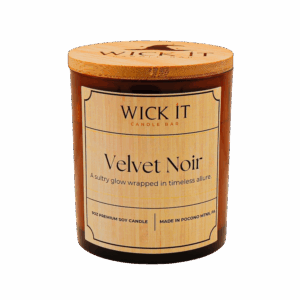 Wick It Candle Bar Velvet Noir Soy Candle | 9 ounce