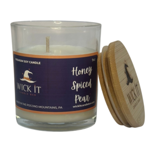 Wick It Candle Bar Honey Spiced Pear Soy Candle | 9 ounce