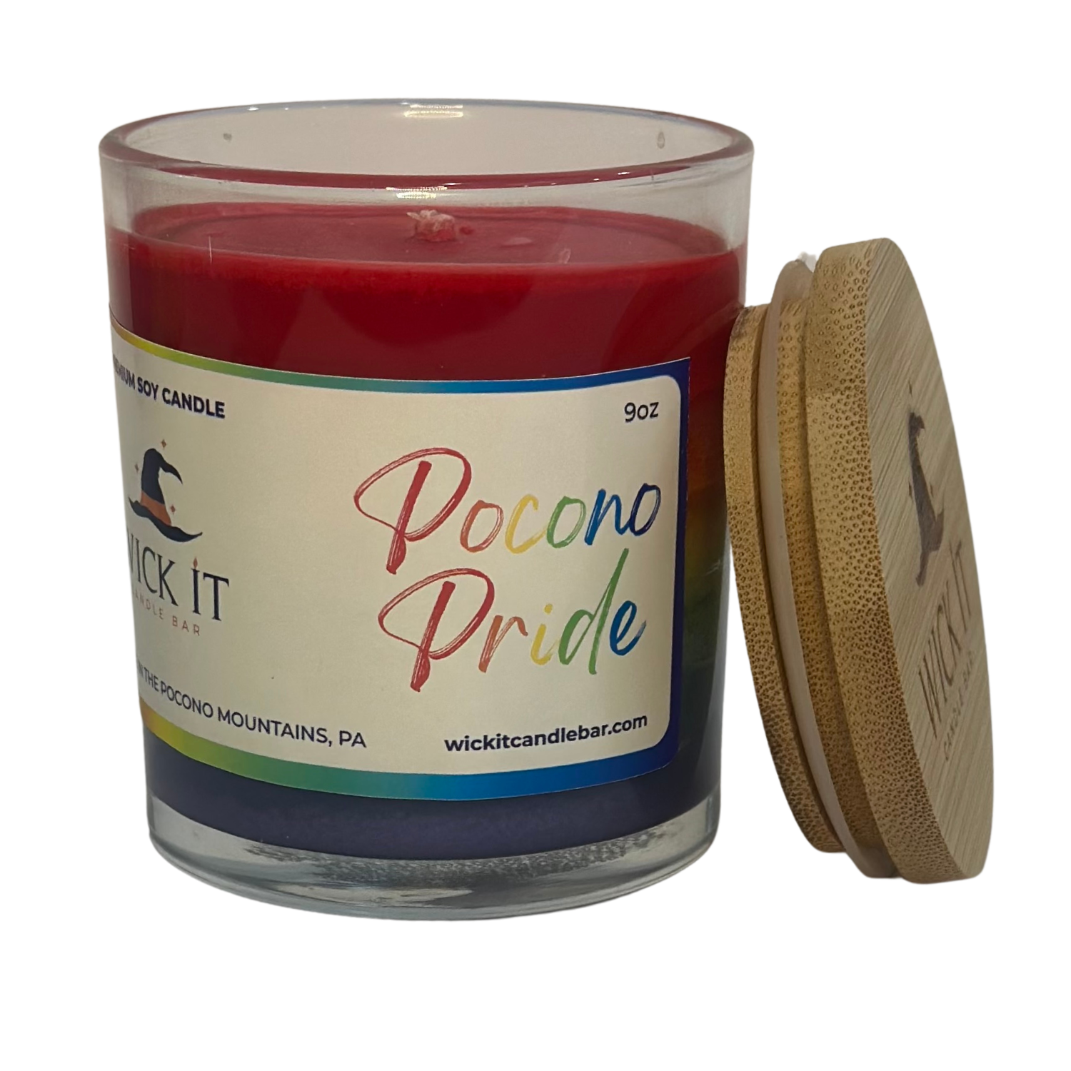 Wick It Candle Bar Pocono Pride Soy Candle | 9 ounce