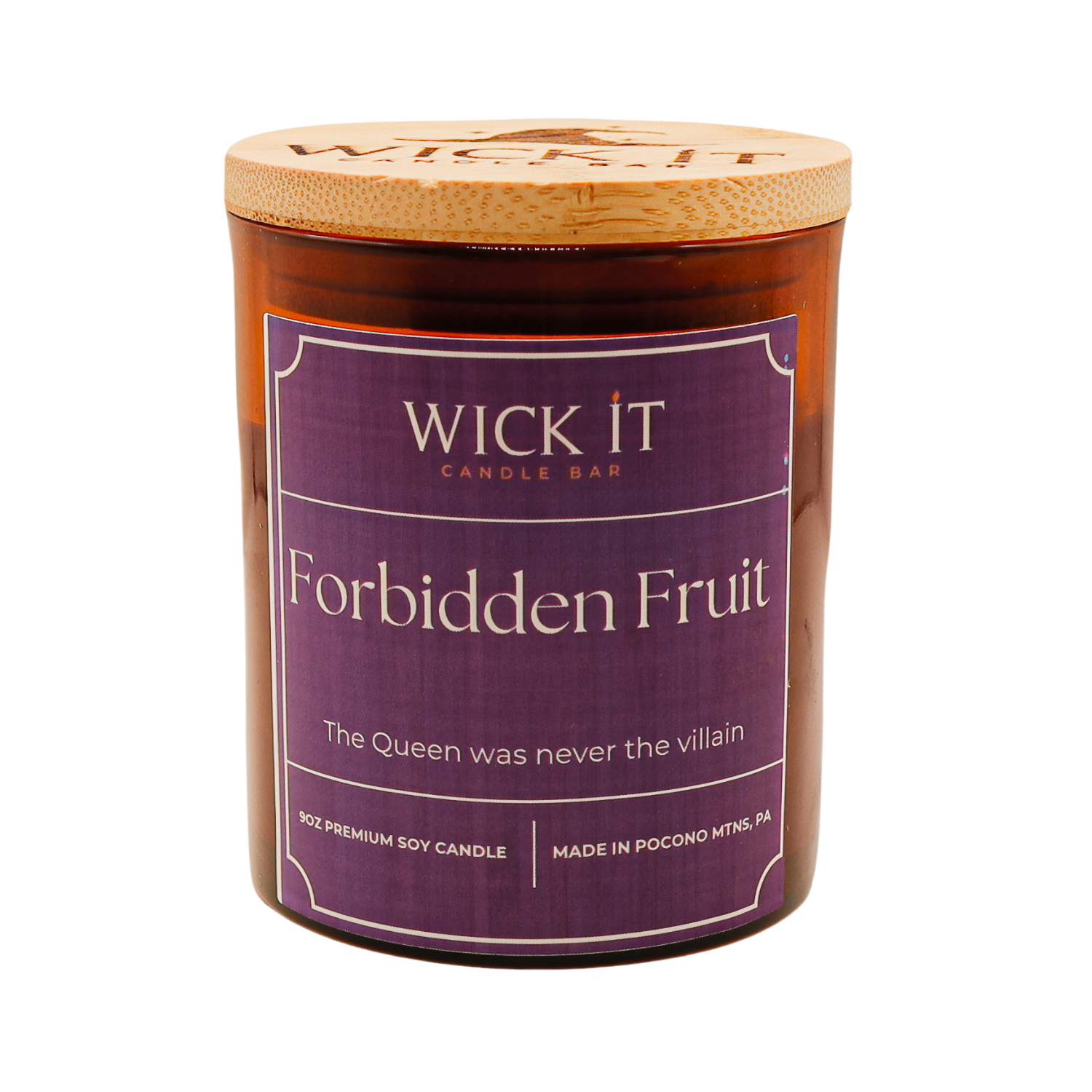 Wick It Candle Bar Forbidden Fruit Soy Candle | 9 ounce