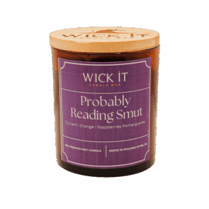 Wick It Candle Bar Probably Reading Smut Soy Candle | 9 ounce