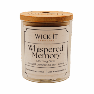 Wick It Candle Bar Whispered Memory Soy Candle | 9 oz